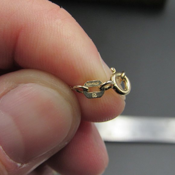 18" Sterling Silver Peridot Topaz Citrine Necklace - Picture 4 of 6